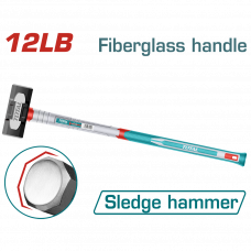 Кувалда 5.5кг рукоятка из стекловолокна Total THSM61598