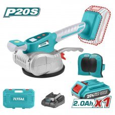 Присоска монтажная вакуумная с аккумулятором 150мм 30кг 20.0В 2.0Aч Total TTVLI20101