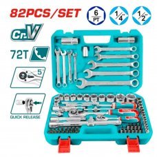 Набор головок 82шт. Total THT421802