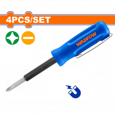 Отвертки набор 4в1 Wadfow WSS2J04