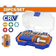 Набор отвертка с насадками 28шт. Wadfow WSS8B28