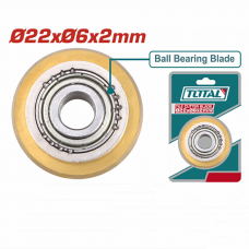 Ролик для плиткореза 2х6х22мм Total THT576003B