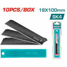Лезвия сменные 18мм 10шт Total THTCB181