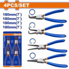 Набор сьёмников стопорных колец 4шт. Wadfow WPS2604