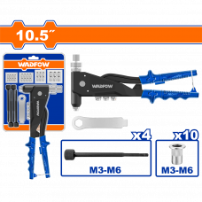 Клещи для установки заклепок M3-M6 Wadfow WHR5710
