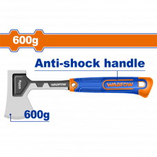 Топор 600г ручка металлическая anti-shock Wadfow WHM8166
