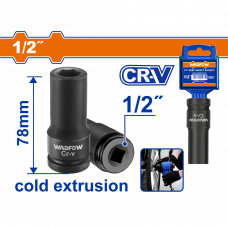 Головка торцевая ударная удлиненная 1/2