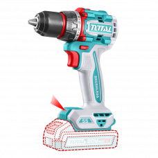 Дрель-шуруповерт без аккумулятора 20.0В Brushless Total TDLI205581