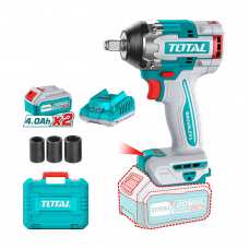 Гайковерт ударный с аккумулятором 20.0В 4.0Aч 500Нм Total TIWLI2050