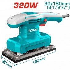 Вибрационная шлифмашина 320Вт Total TF1301836