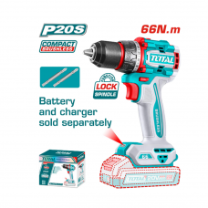 Дрель-шуруповерт без аккумулятора 20.0В Brushless Total TDLI206681