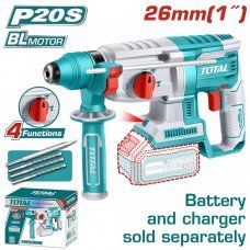 Перфоратор SDS-plus без аккумулятора 20В Brushless Total TRHLI20268