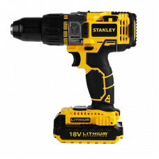 Дрель-шуруповерт ударная с аккумулятором 18.0В 2.0Aч Stanley STDC18LHBK