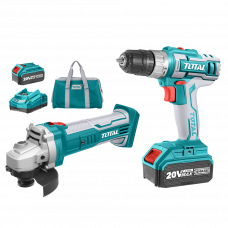 Набор Дрель, Машина шлифовальная угловая TCKLI2009