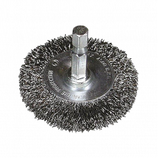 Щетка дисковая со шпилькой 75мм