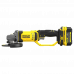 Машина шлифовальная угловая с аккумулятором 125мм 18.0В 4.0Ач Stanley FatMax SFMCG400M2K
