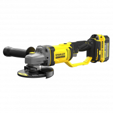 Машина шлифовальная угловая с аккумулятором 125мм 18.0В 4.0Ач Stanley FatMax SFMCG400M2K