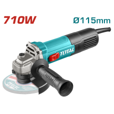 Машина шлифовальная угловая 115мм 710Вт Total TG10711576