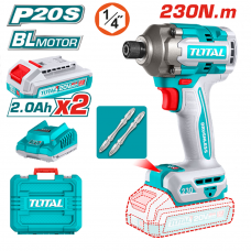 Шуруповерт аккумуляторный 20.0В 2.0Aч Total TIRLI2023