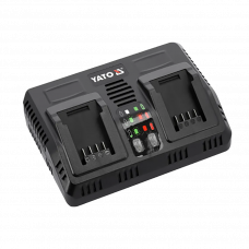 Зарядное устройство двойное 18,0В 4,5A Yato YT828501