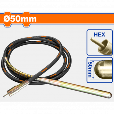 Вал гибкий с вибронаконечником 50мм 6м Hex Wadfow WVRP2A50