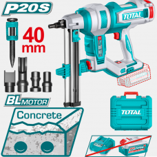 Гвоздезабивной пистолет без аккумулятора 19-40мм 20В Brushless Total TCNLI9005