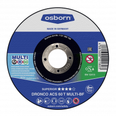 Диск отрезной по металлу Osborn Multi-BF 230x1.9x22.23мм