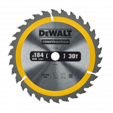 Диск пильный по дереву 184x16.0мм T30 DT1940-QZ