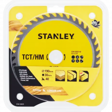 Диск пильный 190x30.0мм T40 Stanley STA13035