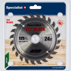 Диск пильный 125х22.23мм T24 Specialist