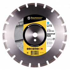 Диск алмазный сегментный Baumesser Universal 1A1RSSC1-H 350x25.4мм