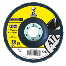 Диск лепестковый 125x22.23мм P120 Atlas