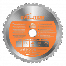 Диск пильный универсальный 210x1.7x25.4мм T24 Evolution Rage Blade 210