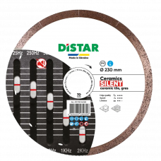 Диск алмазный сплошной 230x1.9x10x25.4мм Distar Ceramic Silent