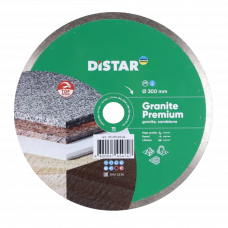 Диск алмазный сплошной 300х2.4х10х32.0мм Distar Granite Premium