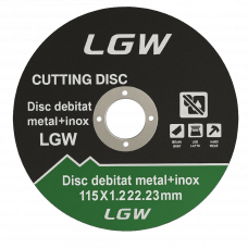 Диск отрезной металл 115x1.2x22.23мм LGW