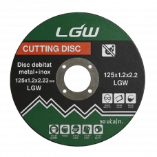 Диск отрезной металл 125x1.2x22.23мм LGW