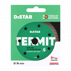  Диск алмазный Turbo 76x1x10мм Distar Termit