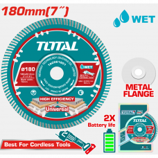 Диск алмазный Turbo 180х22.23мм Total TAC061801
