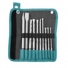 Набор сверл по бетону и зубил SDS-Plus 10шт.