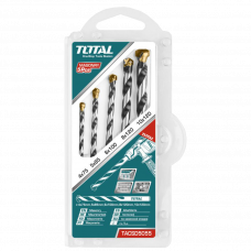 Набор сверл по бетону TACSD5055 4-10мм 5шт. 