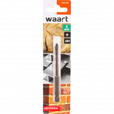 Сверло по керамике 5мм Hex Waart W21U105