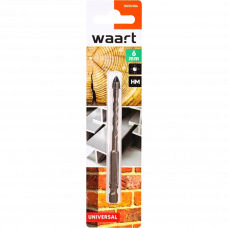 Сверло по керамике 6мм Hex Waart W21U106