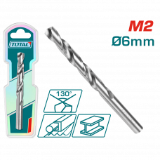 Сверло по металлу HSS 6x95мм Total TAC1200601