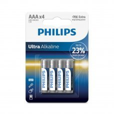 Батарейки PHILIPS ULTRA AAA Alkaline 4 шт.