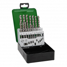 Набор сверл по металлу HSS-G DIN 338 1-10мм 19шт.