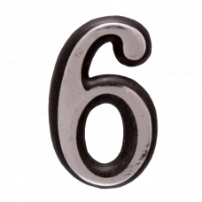 Цифра дверная 6/9 хром AM6/9L