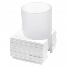 Стакан Brick белый Ridder