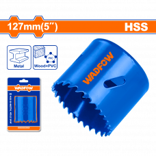 Коронка Bi-metal 127мм HSS Wadfow WKJ14127