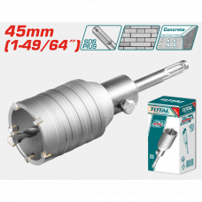 Коронка по бетону SDS-Plus 45мм TCT Total TAC430451